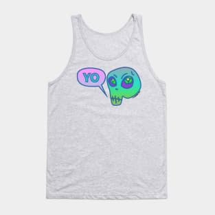 Alien zombie sends their regards Tank Top